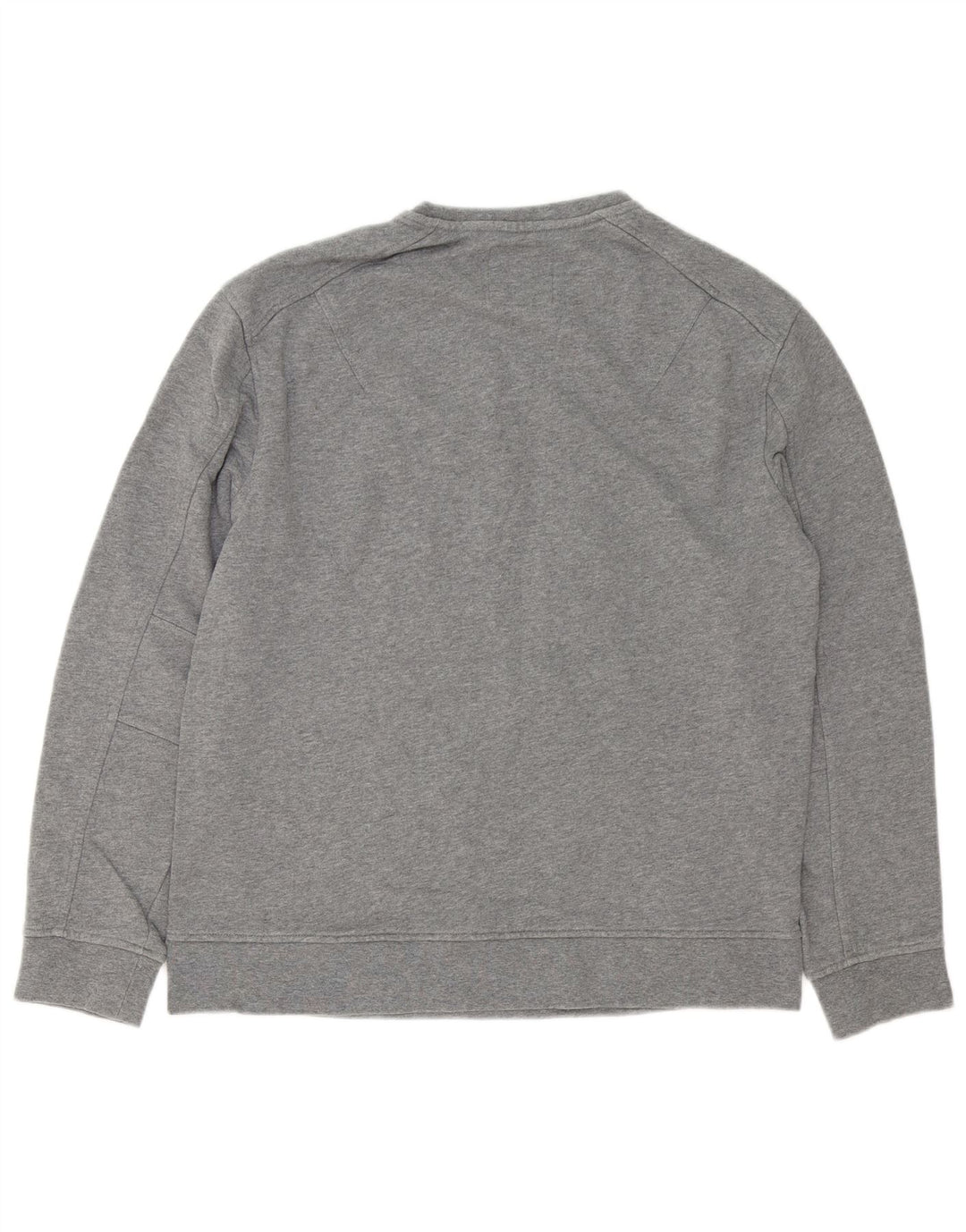 Suéter gráfico masculino Armani Exchange de algodão cinza médio