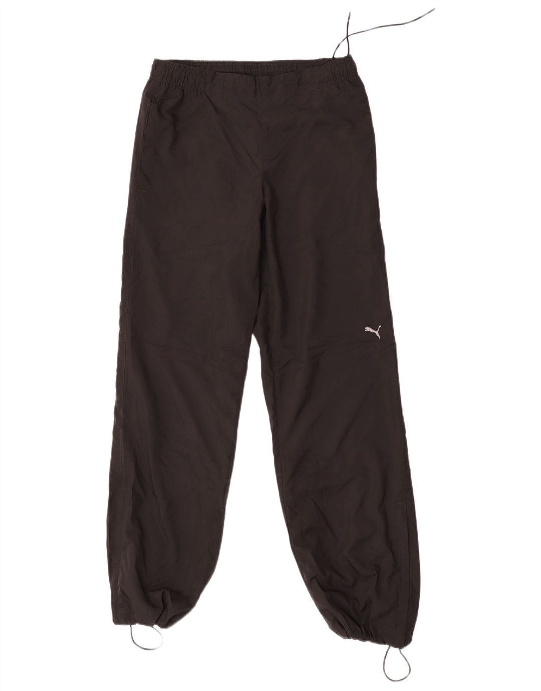 Calça de treino feminina Puma Joggers UK 10 pequeno poliéster preto