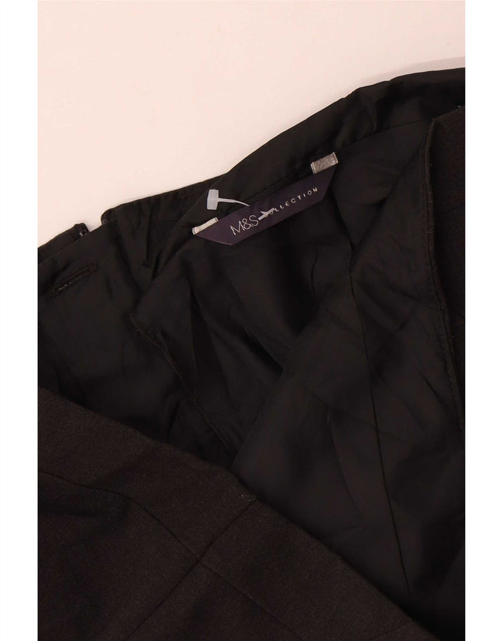 Saia lápis feminina Marks & Spencer W32 grande cinza