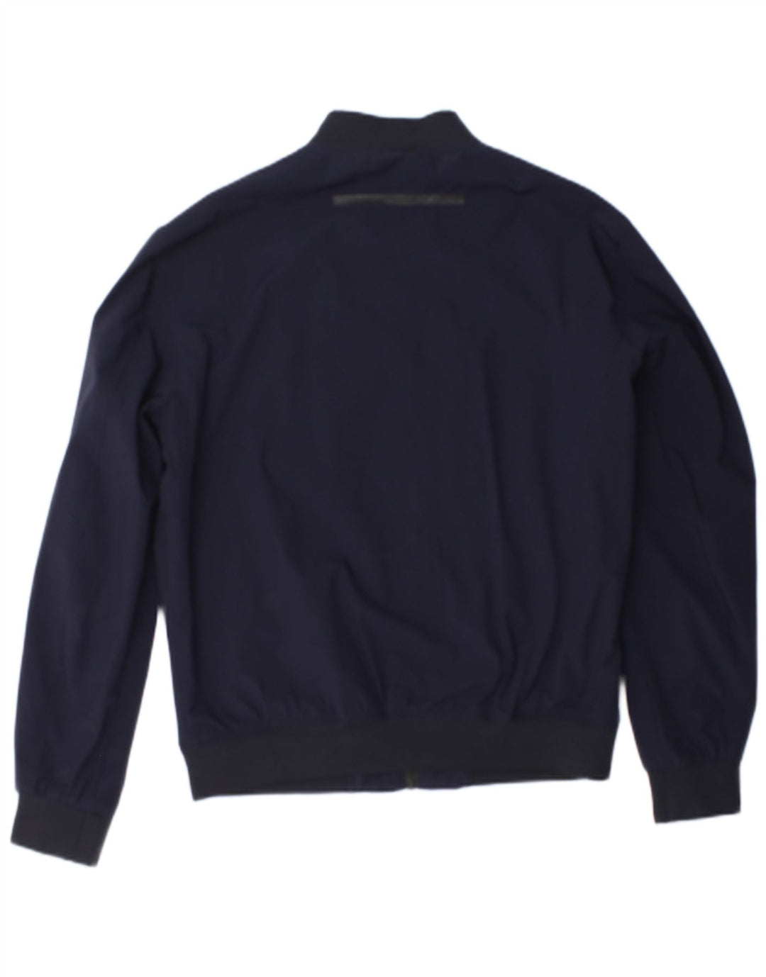 Jaqueta bomber masculina Zara UK 40 grande azul marinho