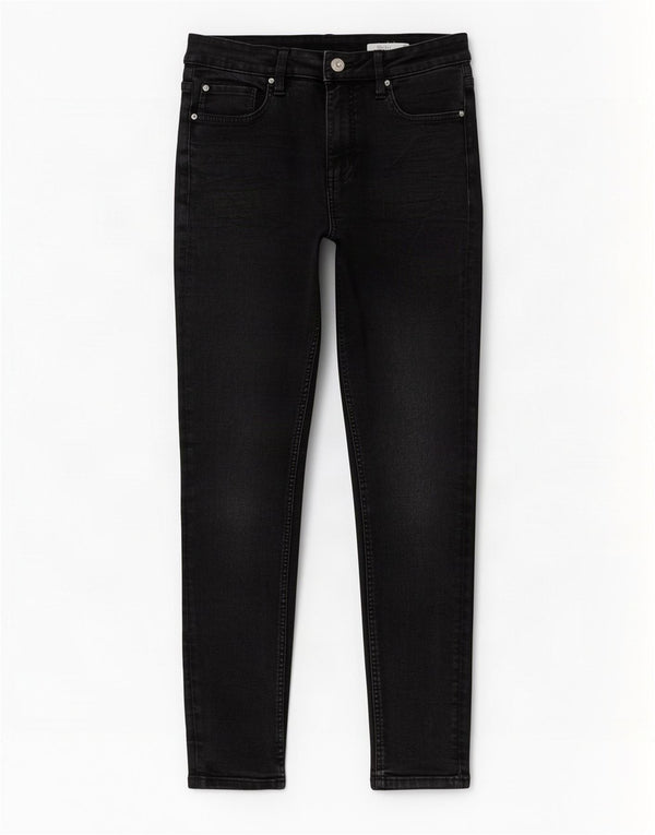 Marks & Spencer Feminino The Ivy Skinny Jeans Reino Unido 12 Médio W30 L28 Preto