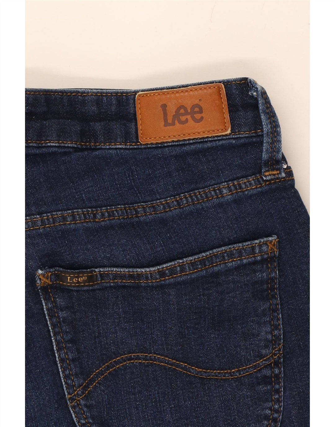 LEE Womens Elly Crop Slim Jeans W30 L26 Blue Cotton Vintage Lee and Second-Hand Lee from Messina Hembry 