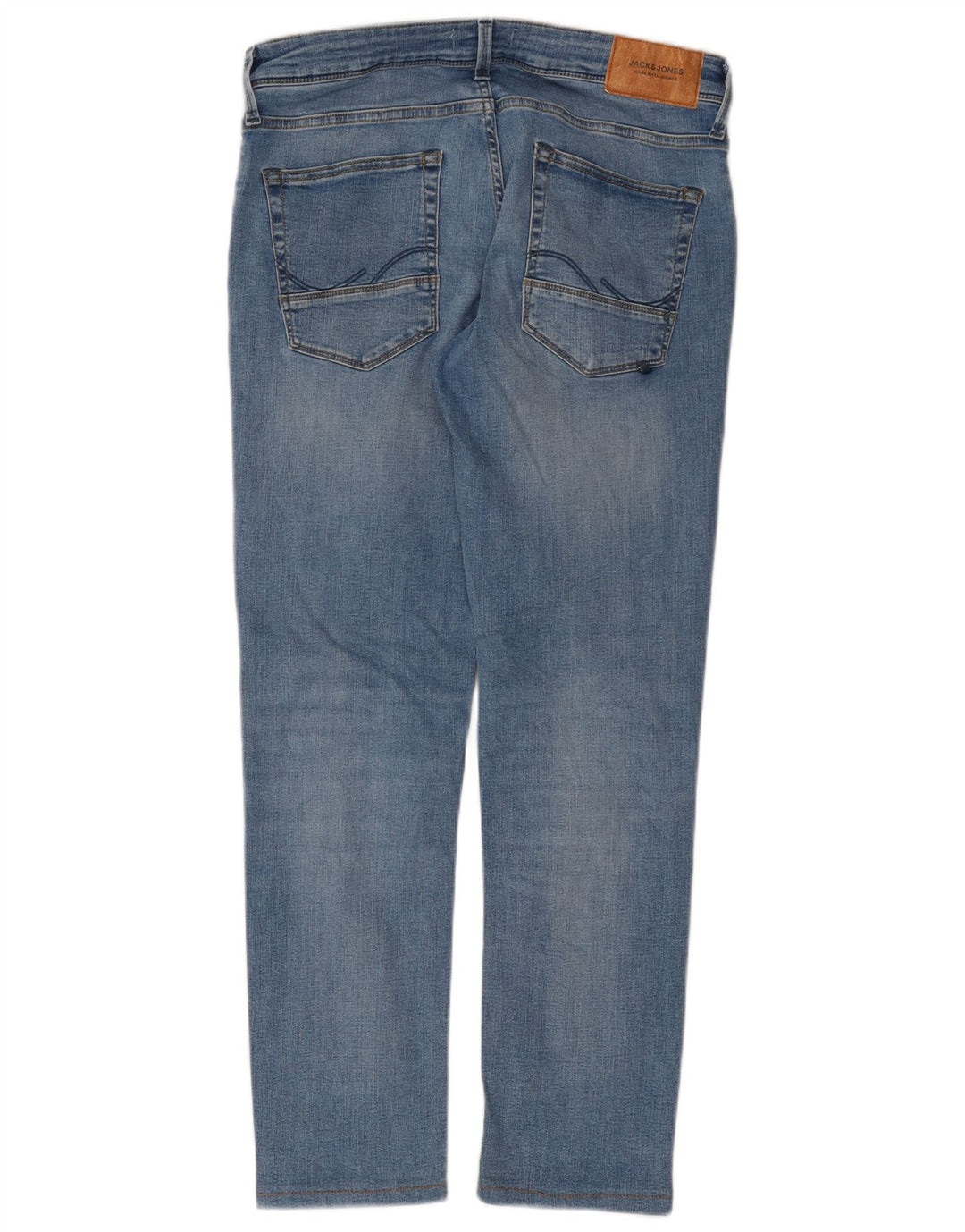 Jeans masculinos Jack & Jones Slim W32 L29 algodão azul