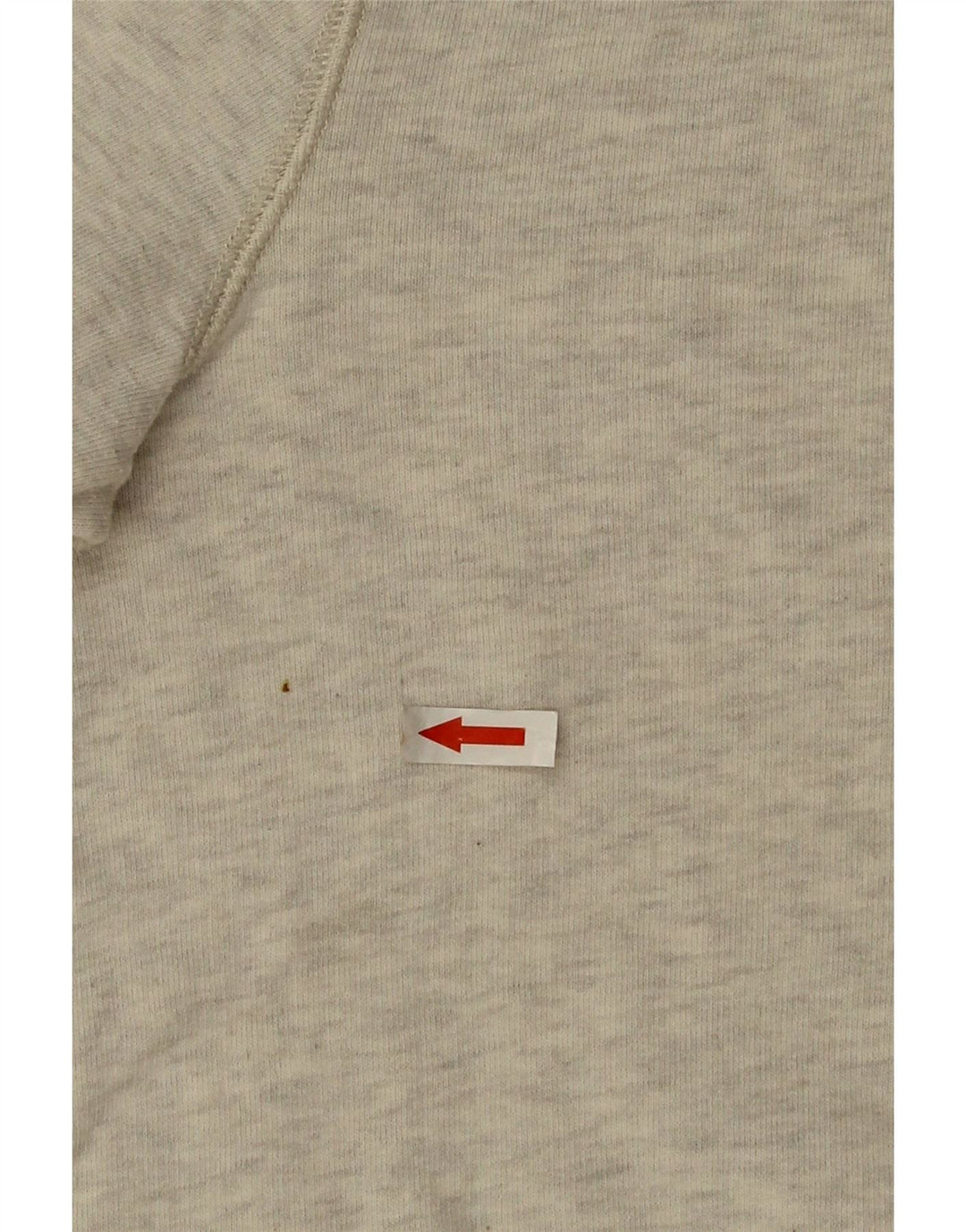 Farah moletom masculino jumper médio cinza algodão manchado