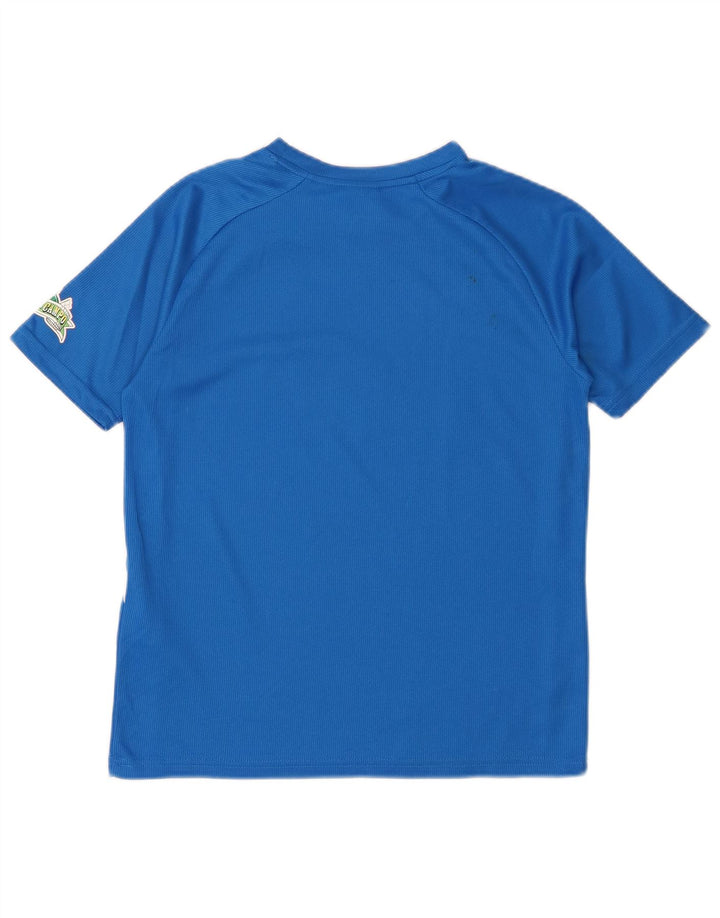 PUMA Boys Italia Graphic T-Shirt Top 11-12 Years Blue Polyester