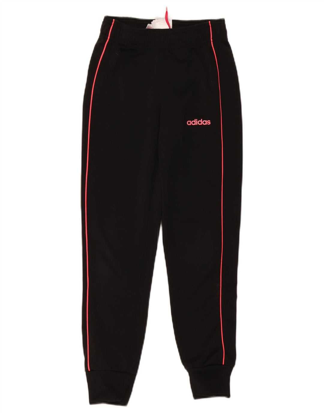 Calças de treino para meninas ADIDAS 9-10 anos preto poliéster