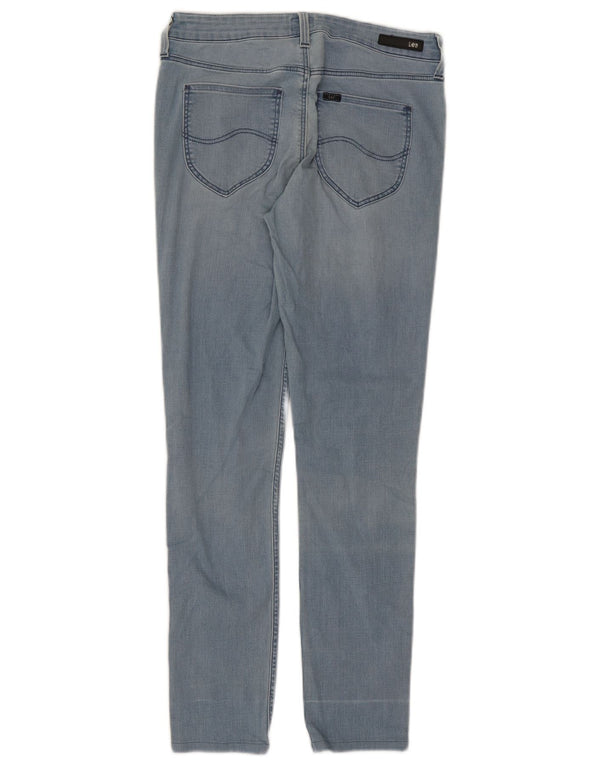Lee Womens Jodee Skinny Jeans W29 L28 Azul Algodão