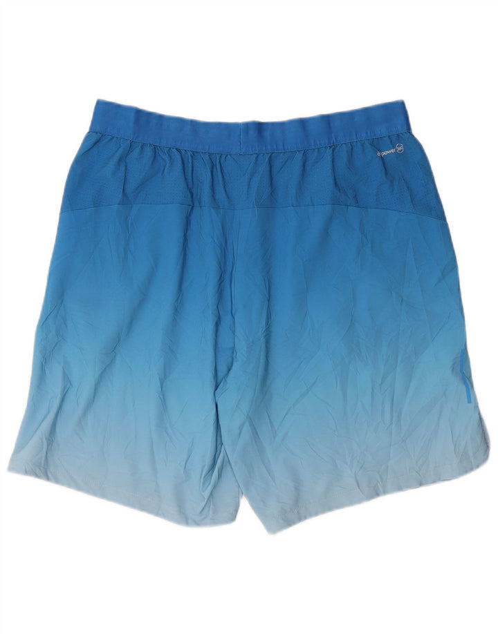 Shorts de natação masculino Russell Athletic grande poliéster azul