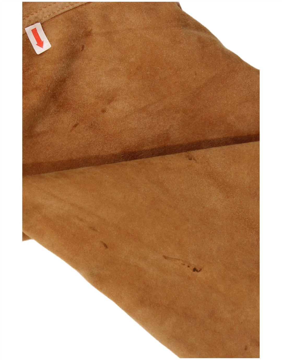 Jaqueta bomber masculina vintage de camurça UK 42 XL marrom