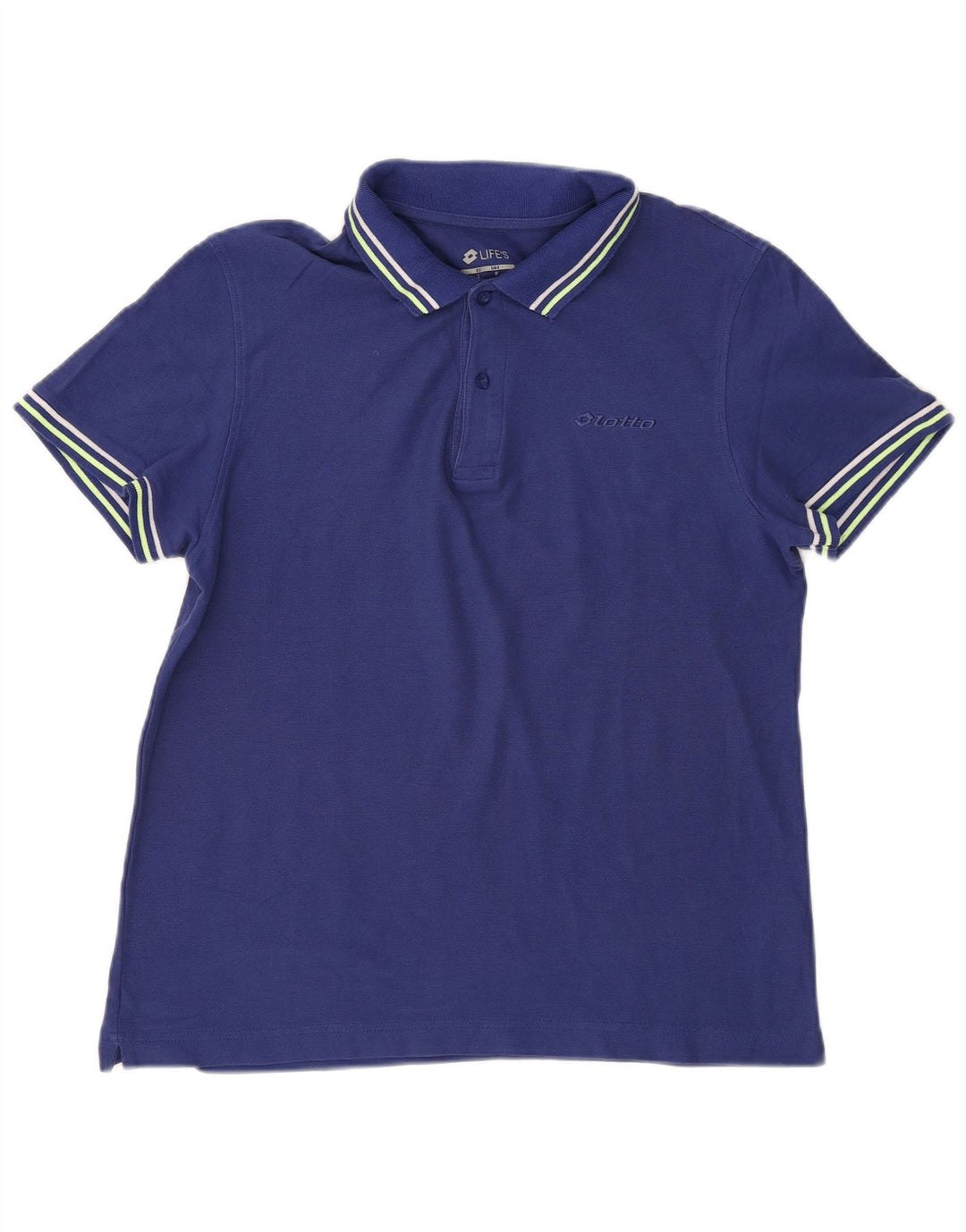 Camisa polo masculina Lotto médio algodão azul marinho