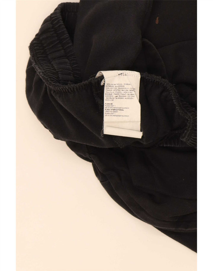 Shorts esportivos gráficos masculinos Puma médio preto algodão