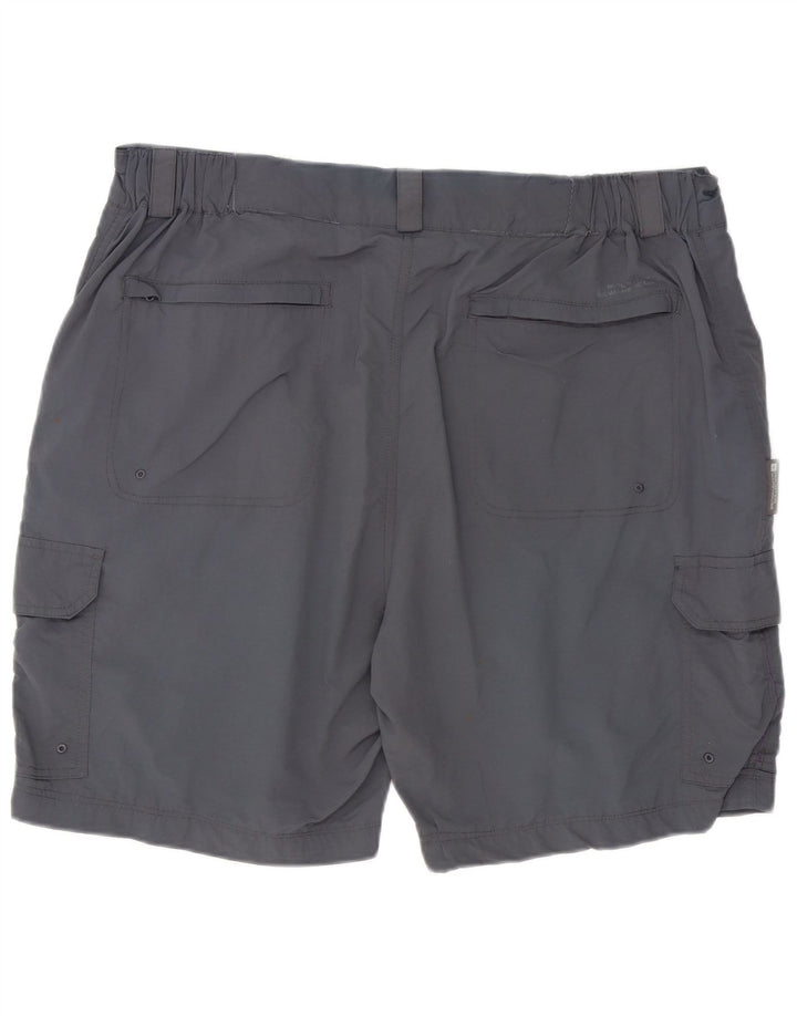 Shorts cargo masculino Mountain Warehouse W40 XL cinza nylon