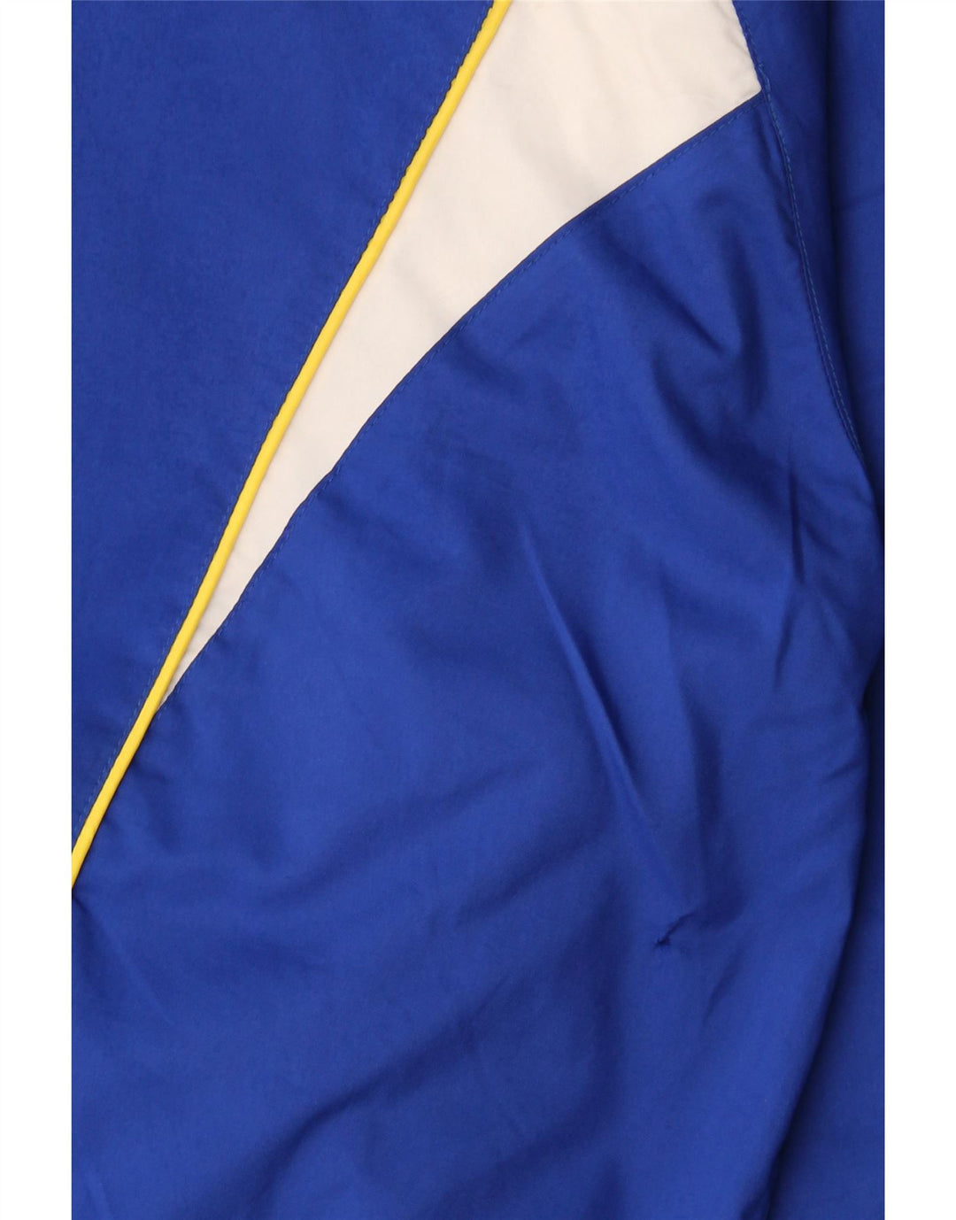 Jaqueta de chuva masculina Fila UK 38 poliéster colorblock azul médio