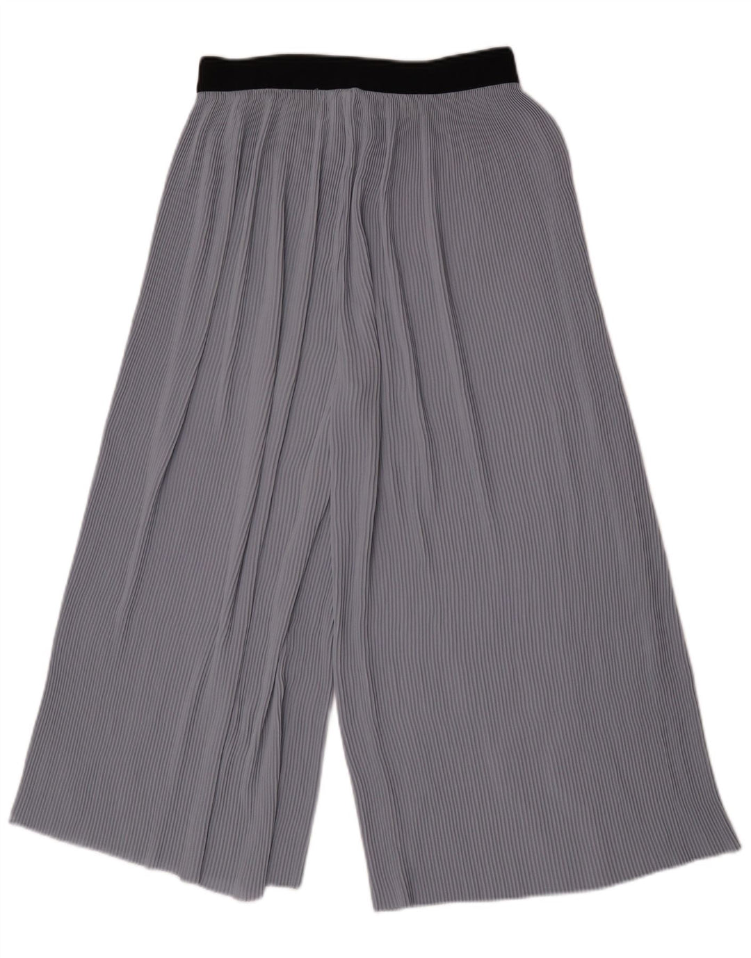 Zara Calça Cullotes Capri Feminina Média W28 L21 Azul Colorblock