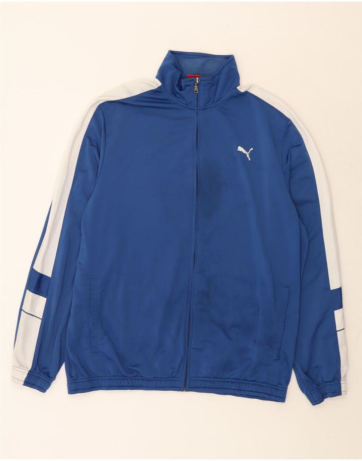 Puma Mens Tracksuit Top Jaqueta 2XL Azul Colorblock