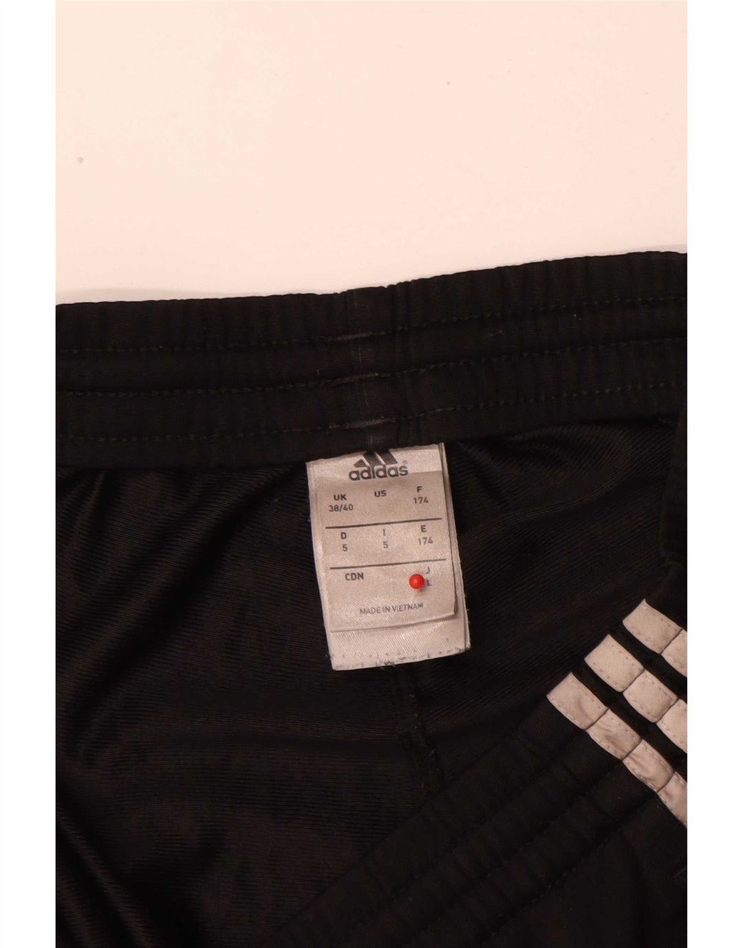 Calça Adidas Mens Treino Médio Poliéster Preto