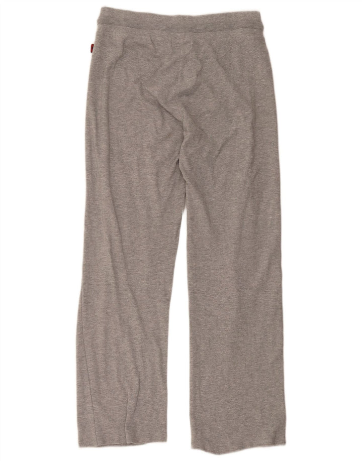 Calça de treino feminina Kappa UK 14 grande algodão cinza