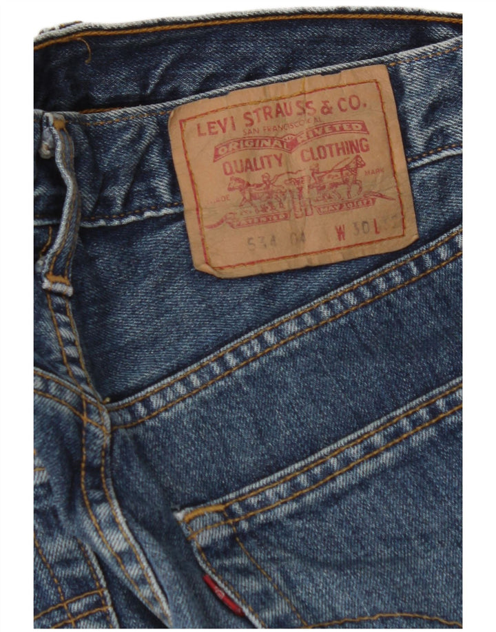 LEVI'S Masculino 534 Slim Jeans W30 L32 Azul