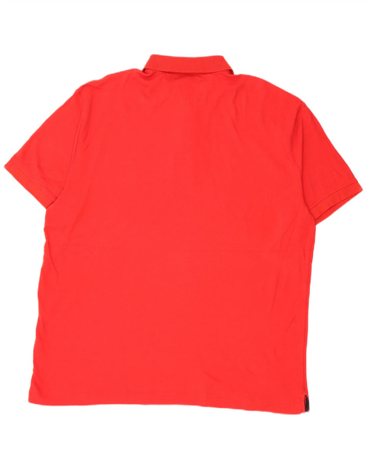 Camisa polo masculina Tommy Hilfiger XL algodão vermelho