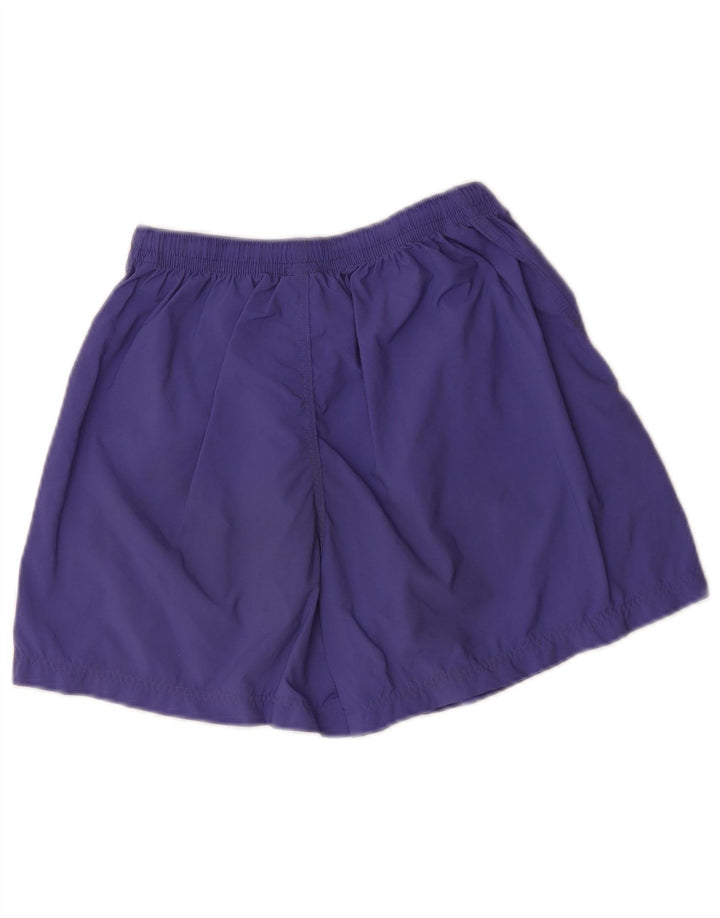 Shorts esportivos femininos Patagonia UK 8 pequeno roxo poliéster