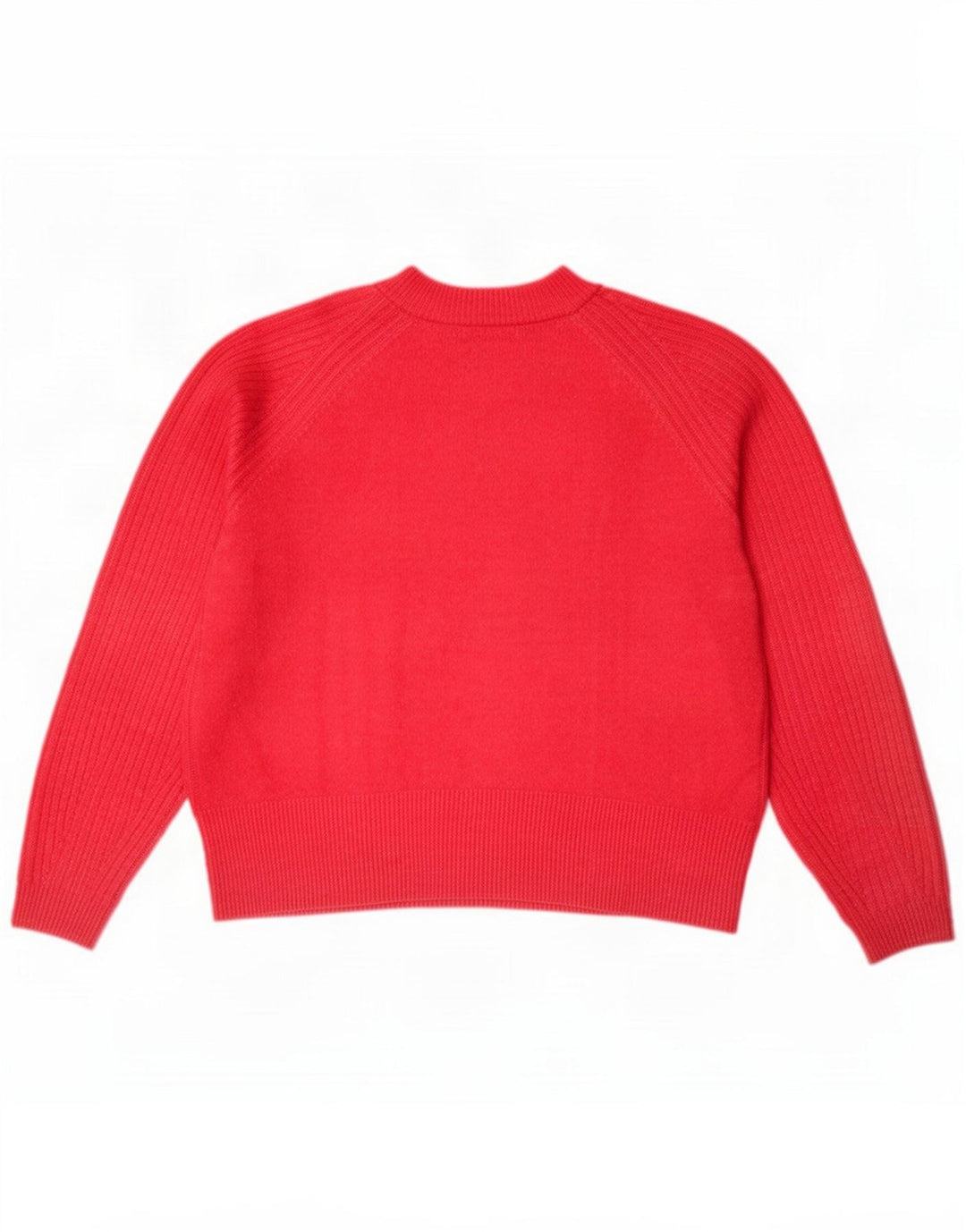 Suéter feminino oversized com gola redonda da Marks & Spencer Reino Unido 14 rosa médio
