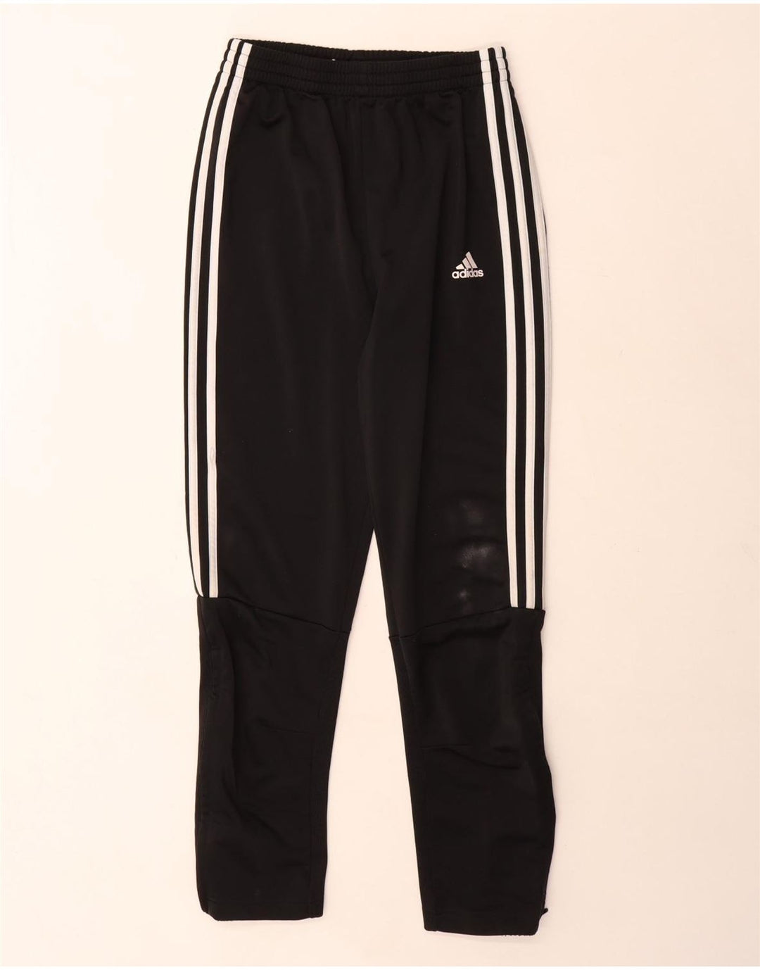Calças de treino Adidas meninos 13-14 anos preto poliéster