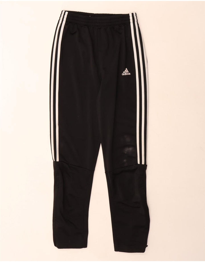 Calças de treino Adidas meninos 13-14 anos preto poliéster