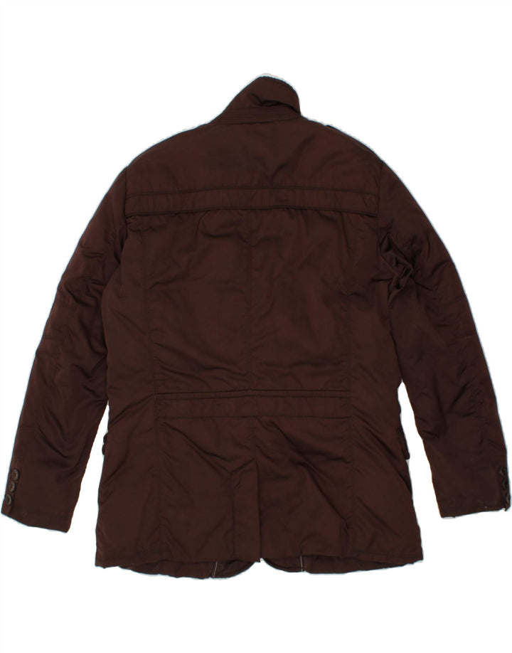 Jaqueta acolchoada militar masculina GEO SPIRIT IT 56 3XL poliéster marrom