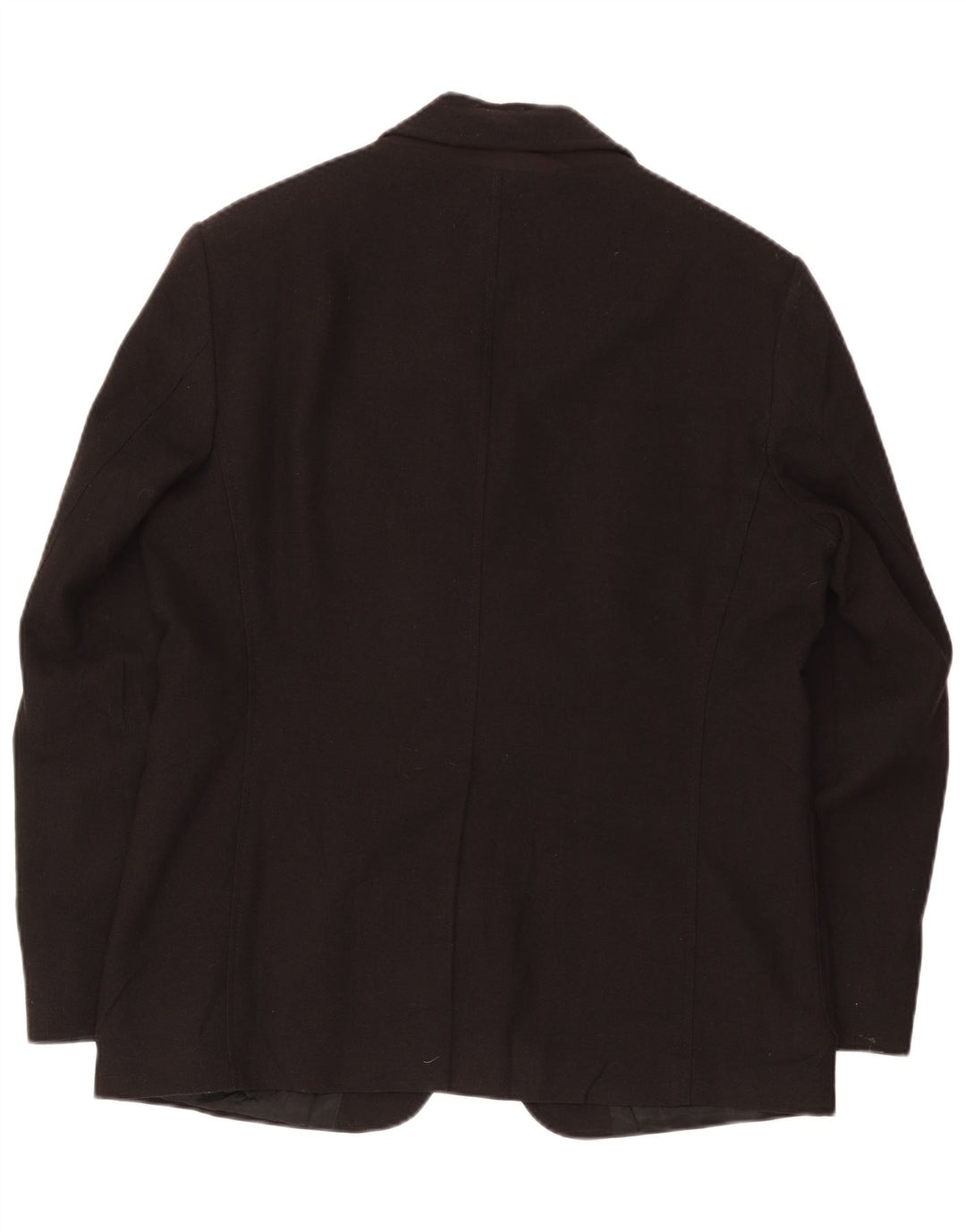 Jaqueta Blazer Geox Masculina Respira 3 Botões Reino Unido 42 XL Lã Preta