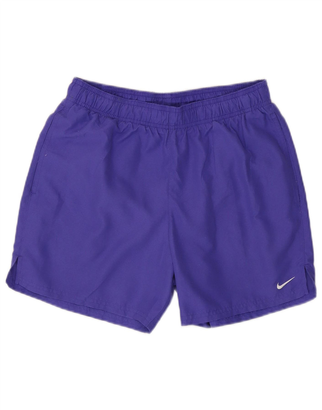 Shorts esportivos masculinos Nike pequeno roxo poliéster