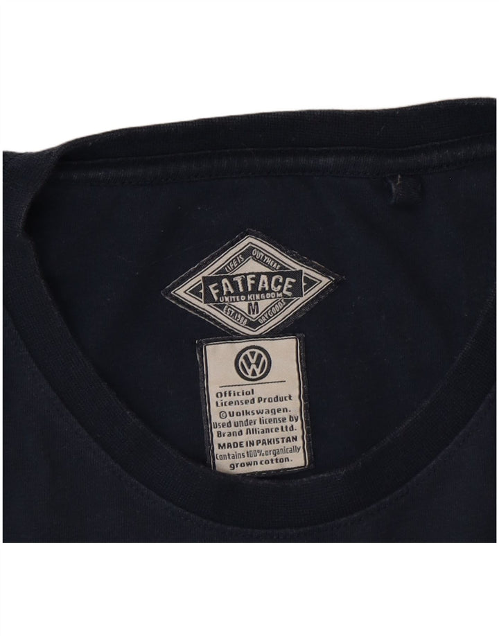 Camiseta masculina Volkswagen Graphic Fat Face Top Médio Poliéster Azul Marinho