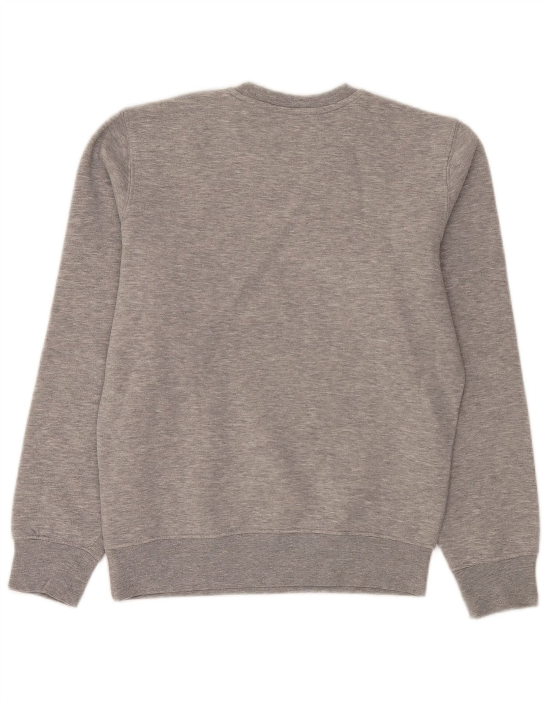Rifle masculino moletom gráfico jumper pequeno algodão manchado cinza