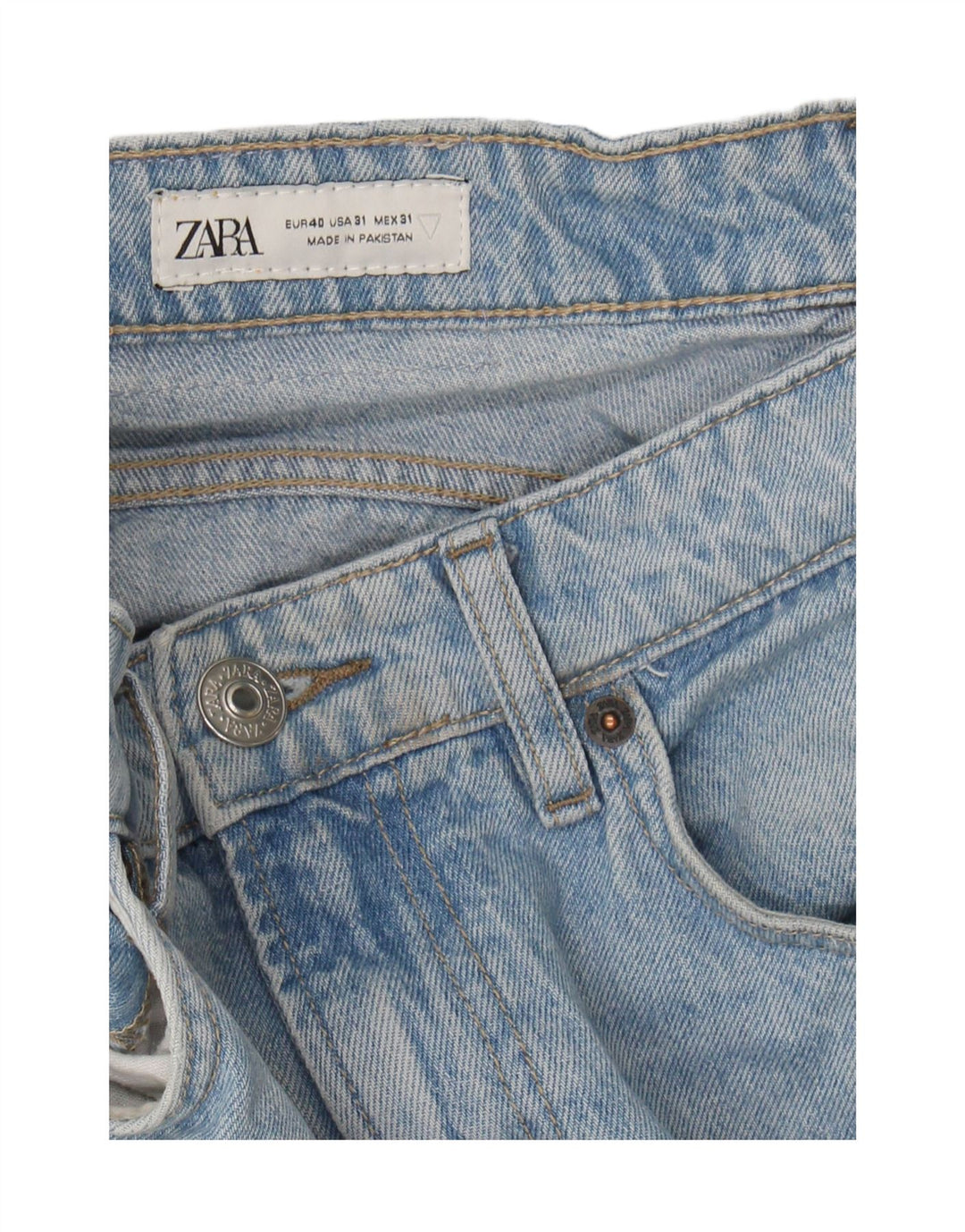 ZARA Mens Slim Jeans EU 40 Medium W31 L29 Blue Vintage Zara and Second-Hand Zara from Messina Hembry 