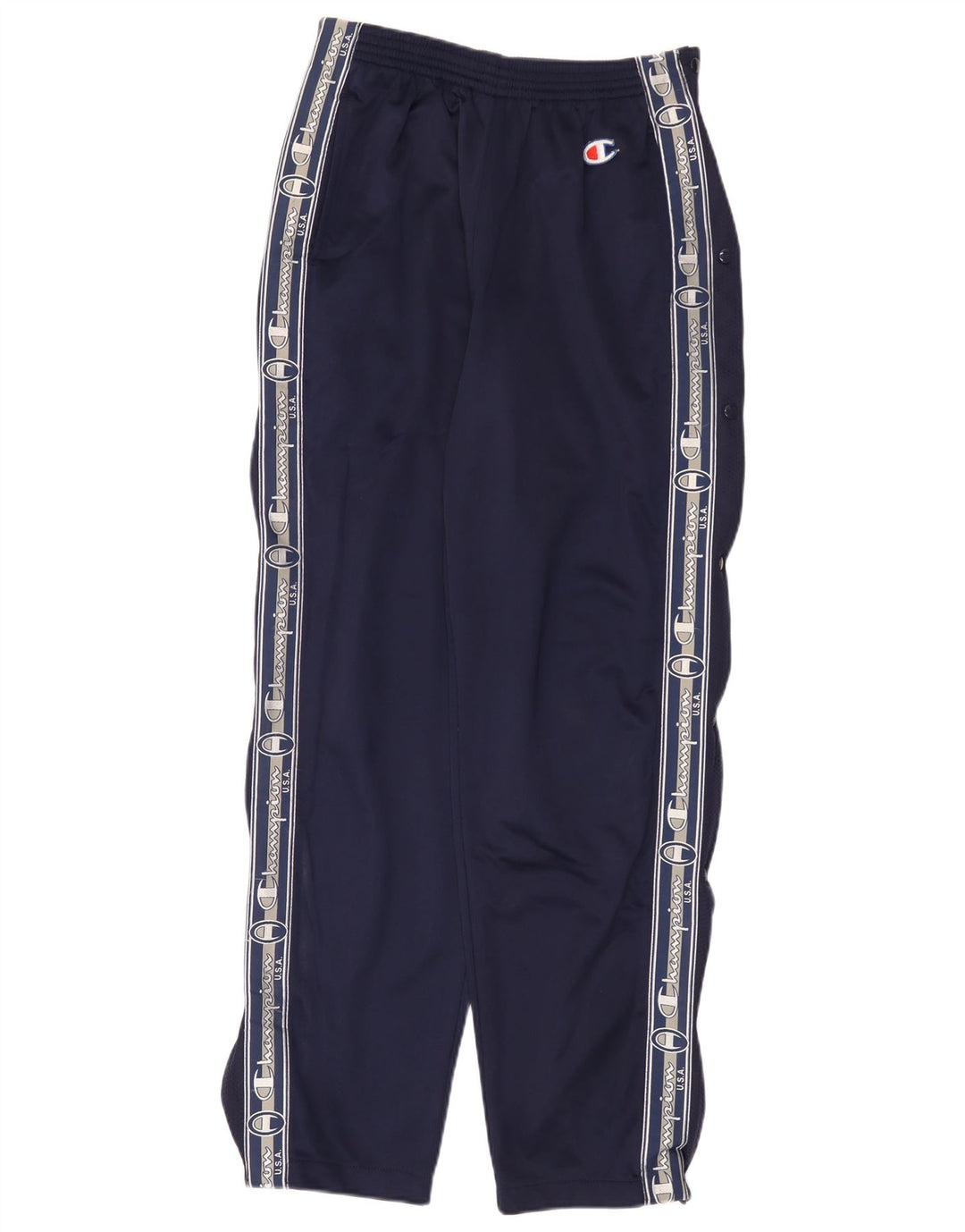 Calça feminina Champion com estampa gráfica UK 12 médio azul marinho
