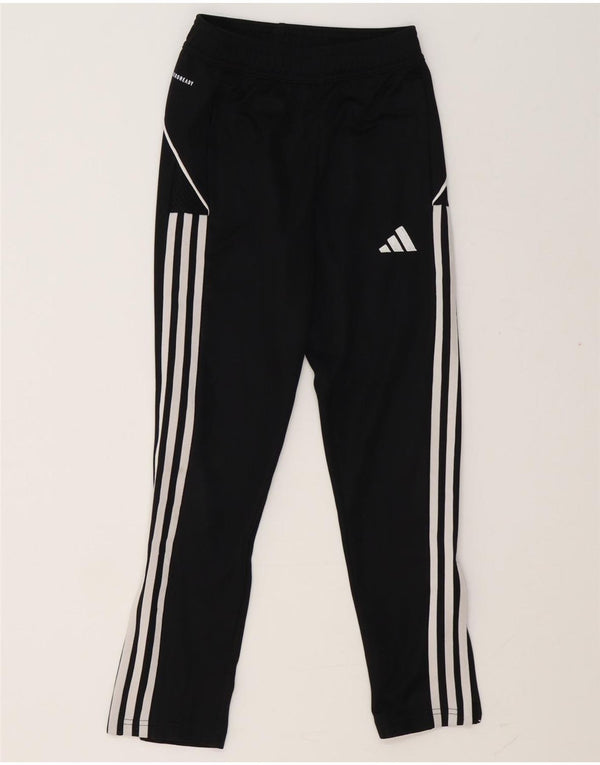 Adidas Boys Aeroready Tracksuit Trousers 9-10 Years  Black Polyester