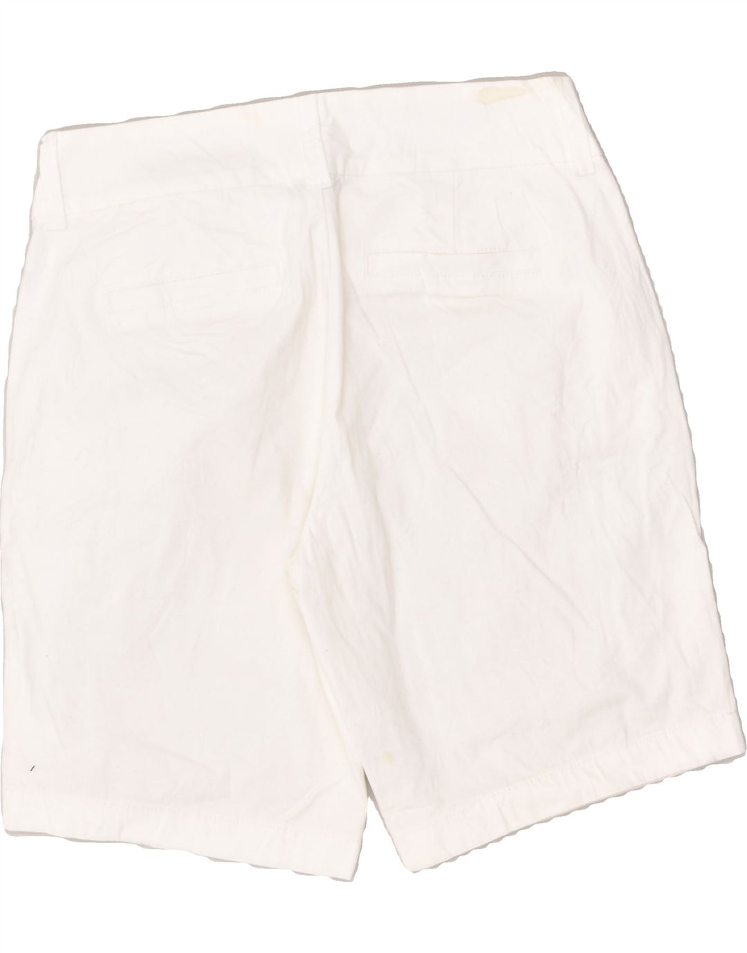 J. CREW Womens Casual Shorts US 2 XS W28  White Cotton | Vintage J. Crew | Thrift | Second-Hand J. Crew | Used Clothing | Messina Hembry 