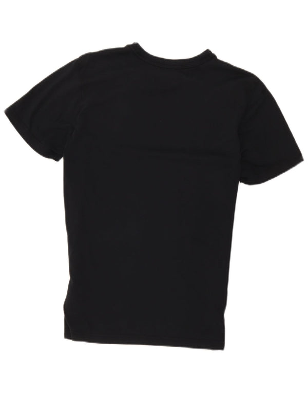 Camiseta Nike Masculina Dri Fit Graphic Top Pequeno Algodão Preto