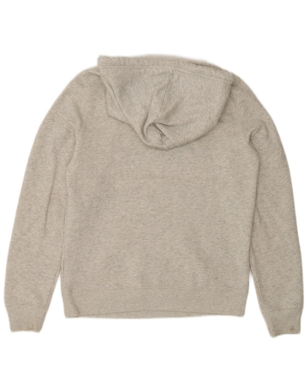 Hollister masculino gráfico moletom com capuz pequeno cinza colorblock algodão