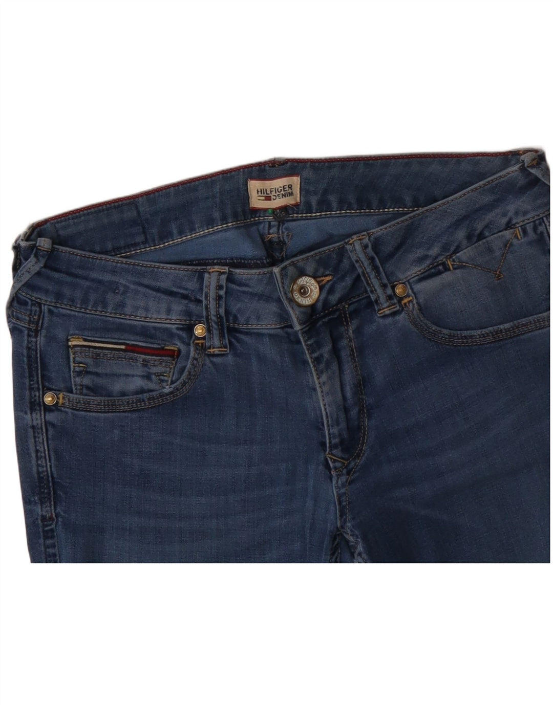 Jeans slim feminino TOMMY HILFIGER W29 L30 azul