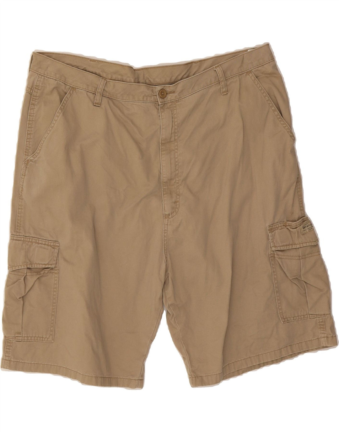 WRANGLER Mens Cargo Shorts W42 2XL Beige Cotton Vintage Wrangler and Second-Hand Wrangler from Messina Hembry 