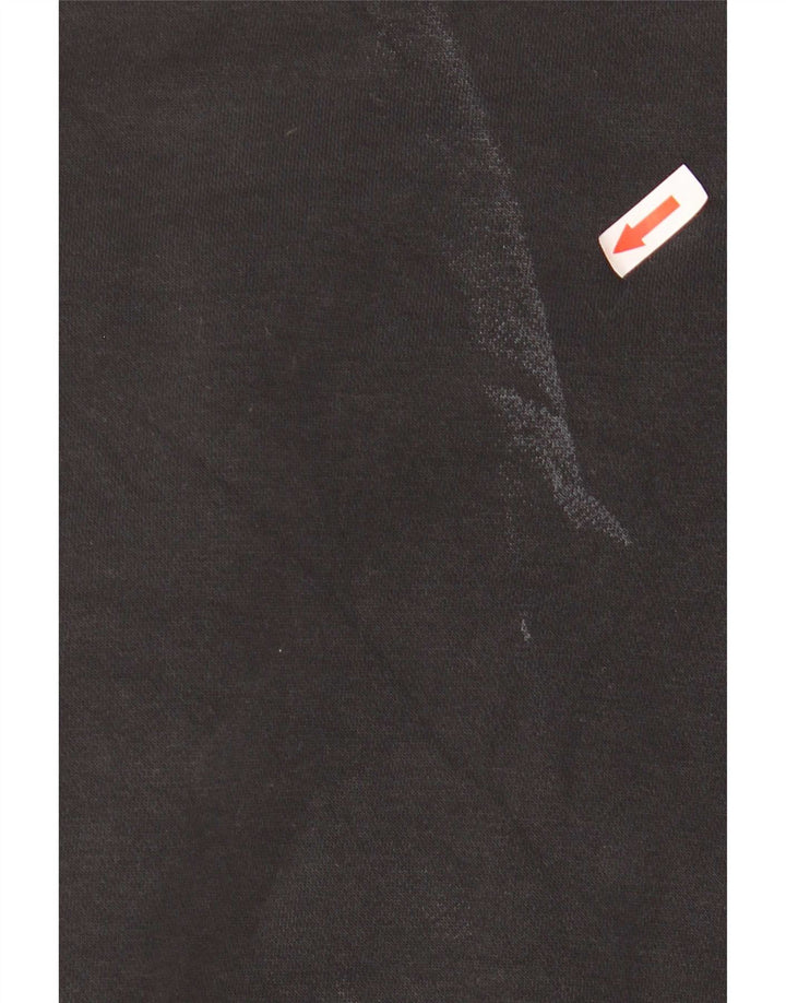 Suéter Nike Masculino Zip com Capuz Pequeno Algodão Preto