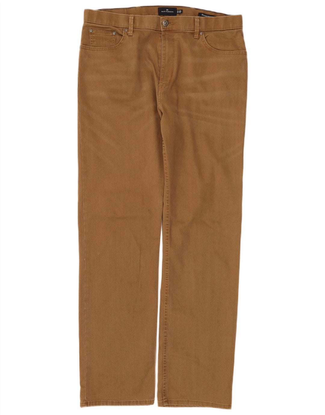Jeans retos masculinos Marks & Spencer W38 L33 algodão marrom