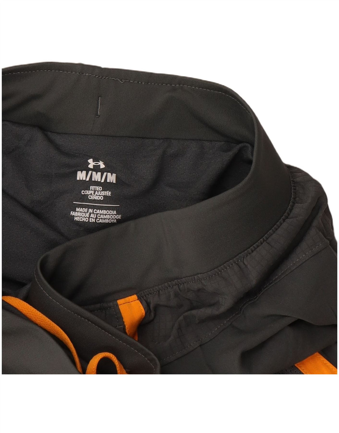 Shorts esportivos masculinos Under Armour Graphic cinza médio