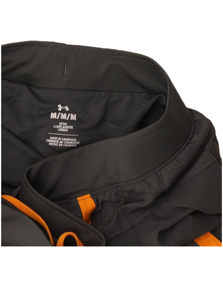 Shorts esportivos masculinos Under Armour Graphic cinza médio