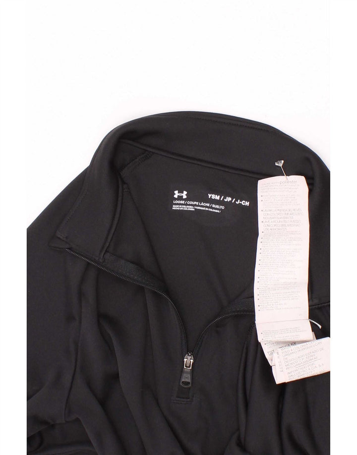 Under Armour Boys Graphic Pullover Treino Top 7-8 Anos Pequeno Preto