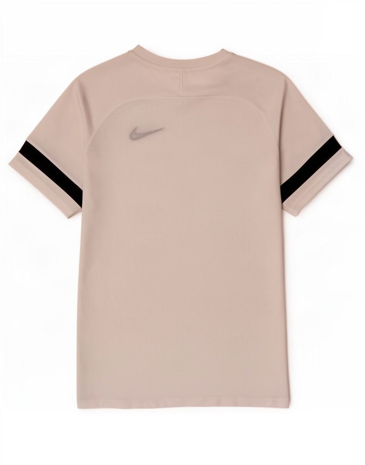 Camiseta Nike Masculina Dri Fit Top Grande Branco Colorblock Poliéster