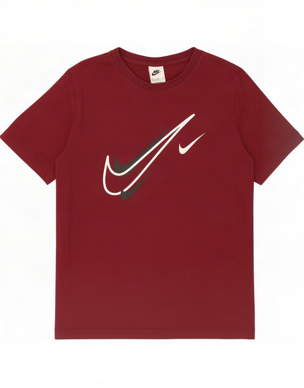 Camiseta Nike Boys Graphic Top 13-14 Anos XL Algodão Borgonha