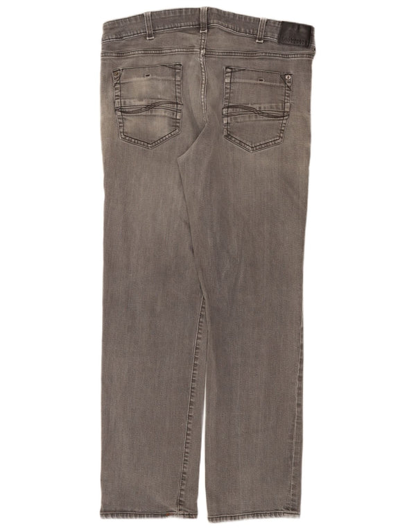 Lee Mens Modern Series Straight Jeans W36 L32 Algodão Cinza