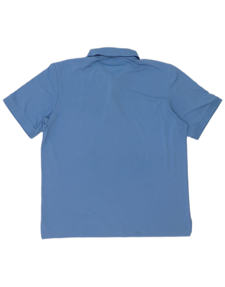 Camisa Polo Masculina Adidas Grande Azul