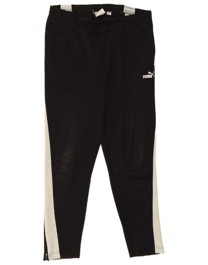 Calça de treino masculina Puma Medium Black Colourblock